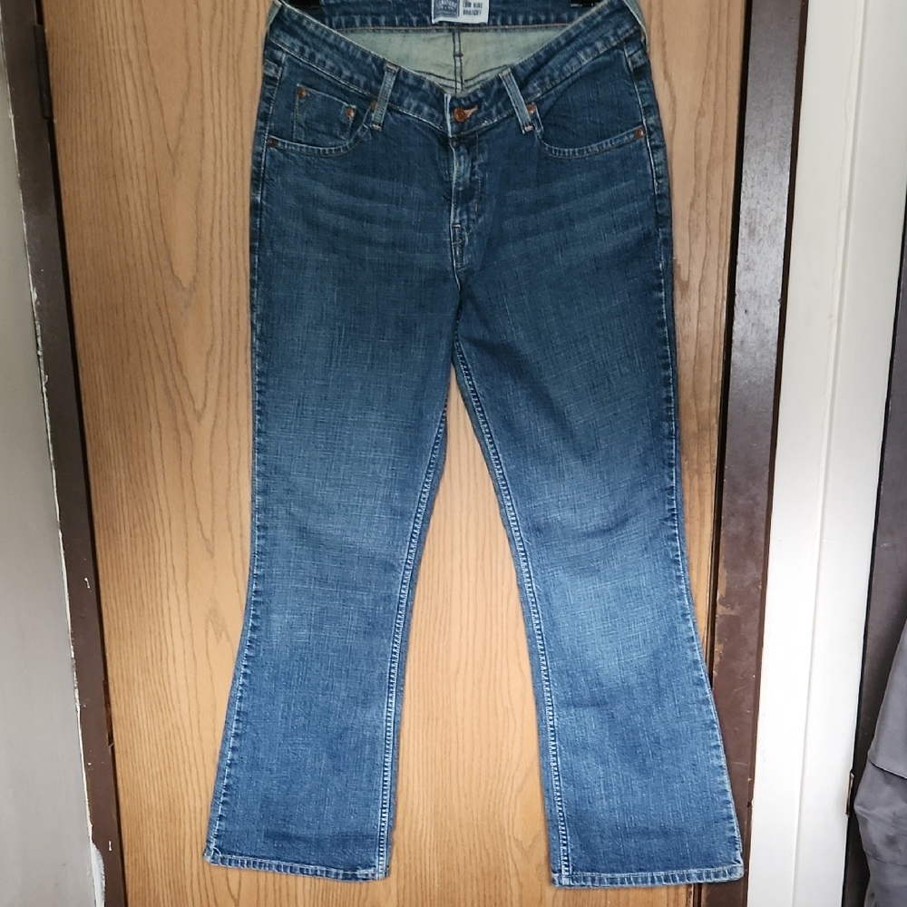 Signature by Levi Strauss Blue Flare & Wide Leg Jeans